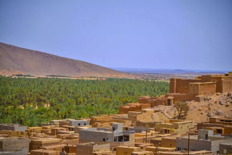 منظر عام لواحة أقا