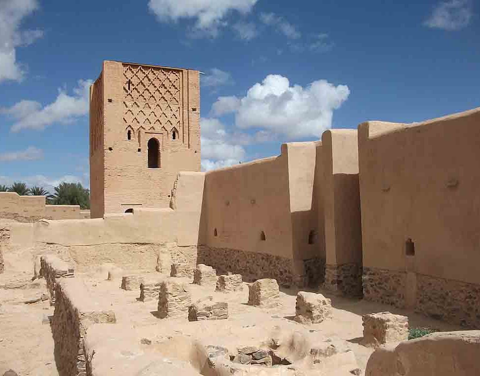 مئذنة أكادير أمغار في قصبة سيدي عبد الله بن مبارك